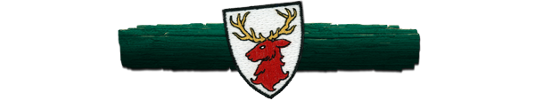 Scarlet Deer Inn logo horizontal line